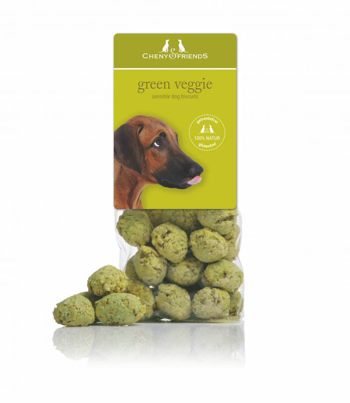 Dog Biscuits green veggie