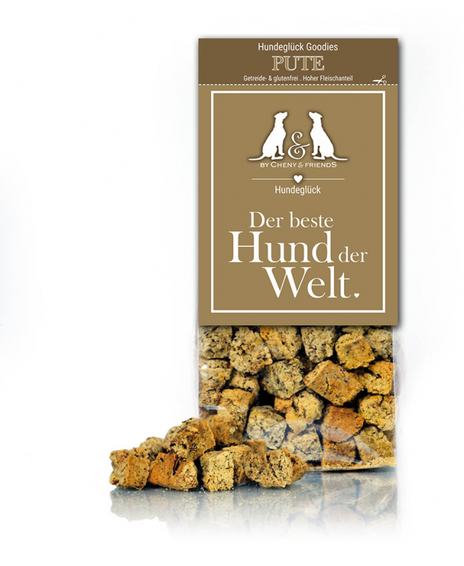 Hundeglück Pute - NEUE REZEPTUR UND FORM