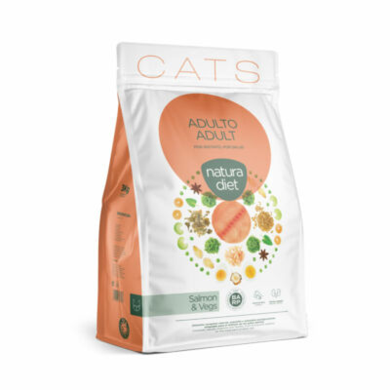 Für Erwachsene u. Normalgewichtige Katzen mit LACHS